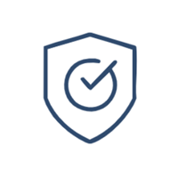 Icon Sicherheit in der Herstellung von Kosmetik