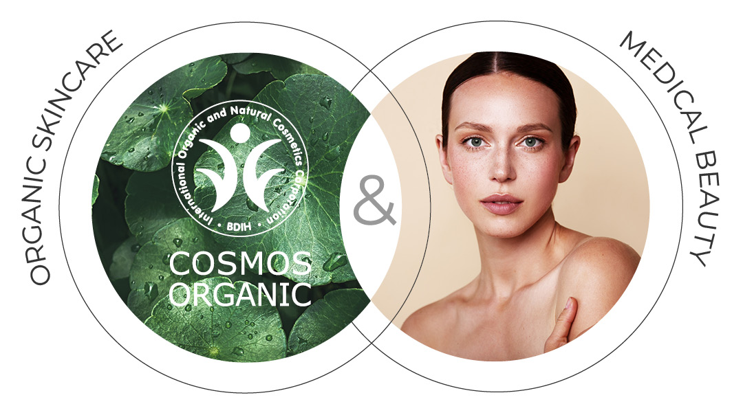 Die Verbindung von COSMOS Organic zertifizierten Produkten mit dem Medical Beauty Prinzip